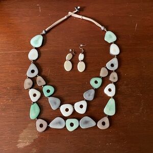 Fair Trade Jewelry Set – Necklace & Earrings by Soraya Cedeno